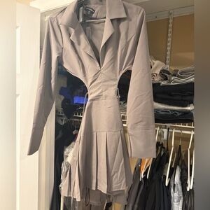 REVOLVE Gray Mini Dress